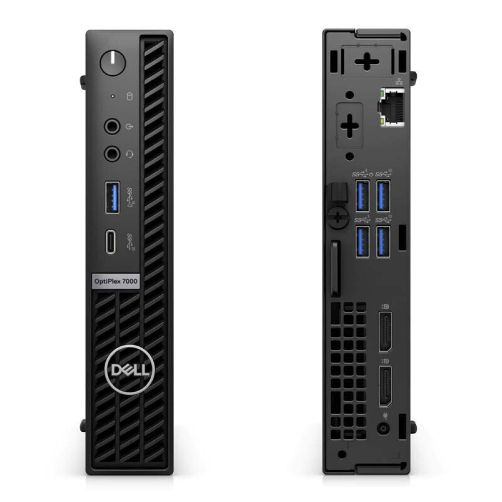 Dell Optiplex 7000 MFF Refurbished Grade A+(I5-12500T/16GB/256GB M.2 NVME SSD/W11 Pro)