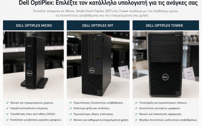 Dell OptiPlex: Ο Πλήρης Οδηγός Αγοράς για το 2026 | PC-SHOP.GR