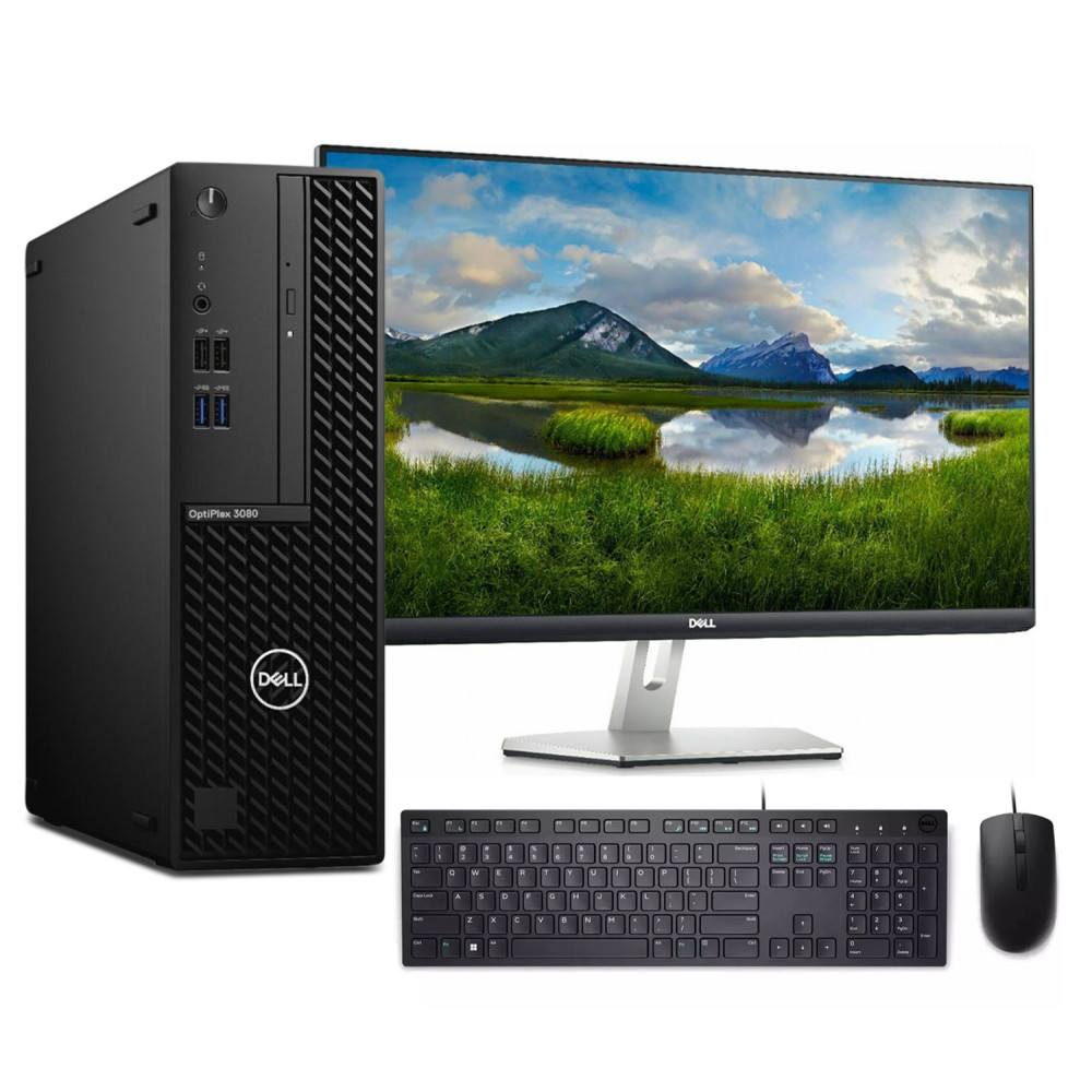 Σετ υπολογιστή DELL Optiplex 3080 sff i5 10400T με οθόνη DELL S2721HN IPS 27" καινούργια Σετ υπολογιστή DELL Optiplex 3080 sff i5 10400T με οθόνη DELL S2721HN IPS 27" καινούργια