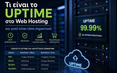 Τι είναι το Uptime στο Web Hosting και γιατί είναι σημαντικό;