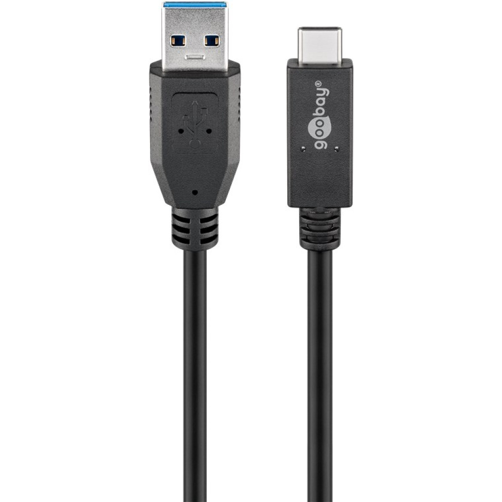 USB-C καλώδιο USB 3.2 Gen 2, 3 A, 0.5 m goobay 41073 USB-C καλώδιο USB 3.2 Gen 2, 3 A, 0.5 m goobay 41073