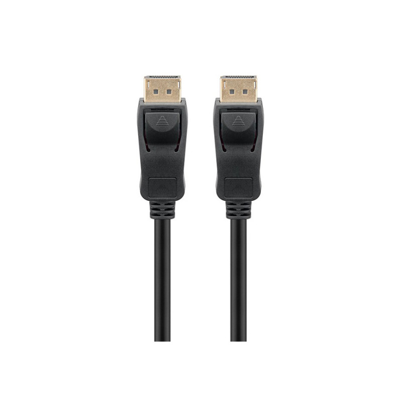 Kαλώδιο DisplayPort 64798 Goobay (8K/60Hz/32.4 Gbps/2m/μαύρο)
