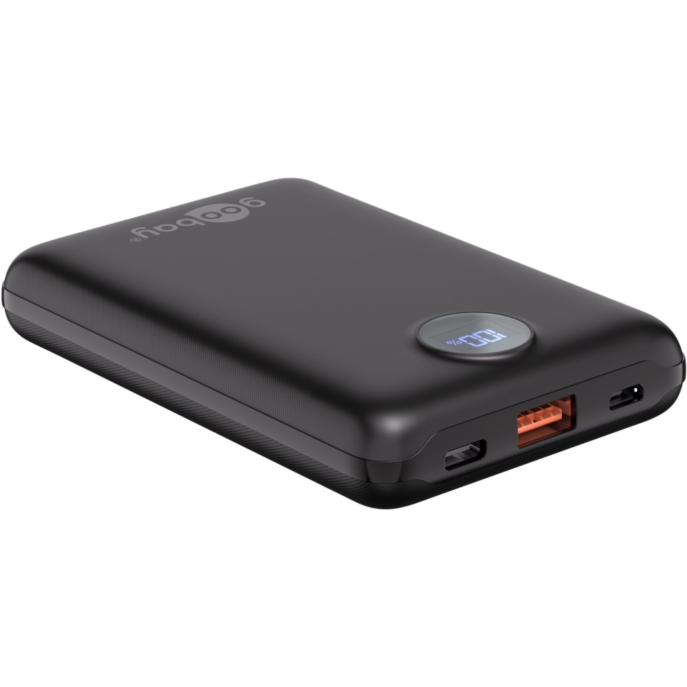 Power Bank Compact 10,000 mAh, goobay 65868 γρήγορης φόρτισης Power Bank Compact 10,000 mAh, goobay 65868 γρήγορης φόρτισης