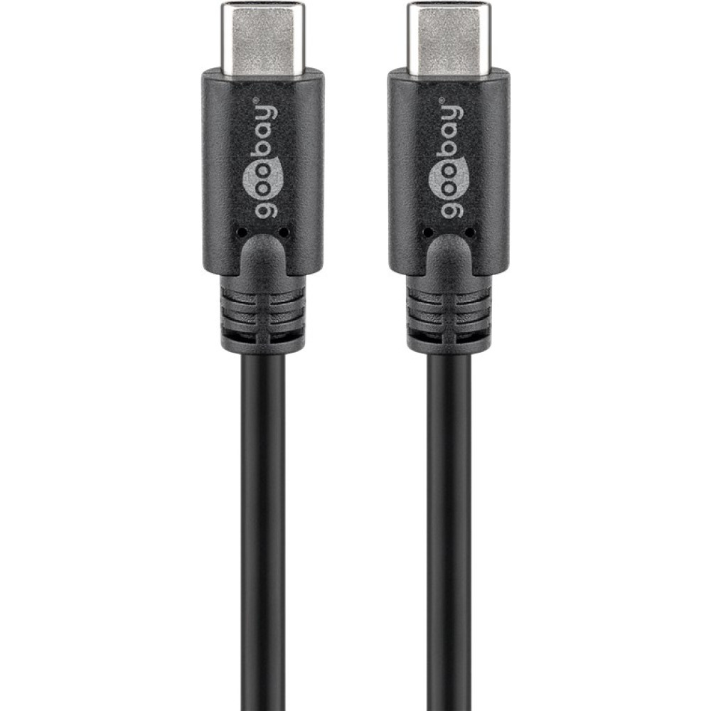 Goobay 66508 Καλώδιο USB-C (USB 3.2/60 W/5 Gbit/s,/Παροχή ισχύος & δεδομένων/2 m)