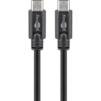 Goobay 66508 Καλώδιο USB-C (USB 3.2/60 W/5 Gbit/s,/Παροχή ισχύος & δεδομένων/2 m)