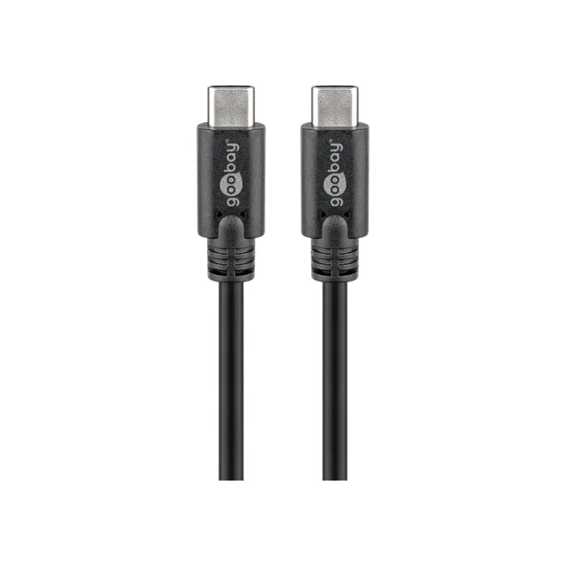 Goobay 66508 Καλώδιο USB-C (USB 3.2/60 W/5 Gbit/s,/Παροχή ισχύος & δεδομένων/2 m)