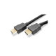 GOOBAY καλώδιο HDMI 2.0 60621 με Ethernet, 4K/60Hz, 18 Gbps, 1.5m, μαύρο