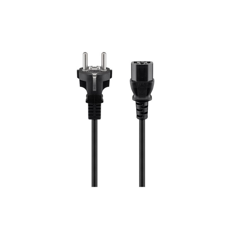 Kαλώδιο τροφοδοσίας GOOBAY 68605(0.75mm²/1.5m/μαύρο)