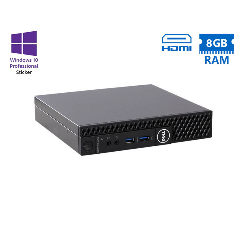 Dell Optiplex 3050 DM i3-6100T/8GB DDR4/500GB/Grade A Refurbished PC