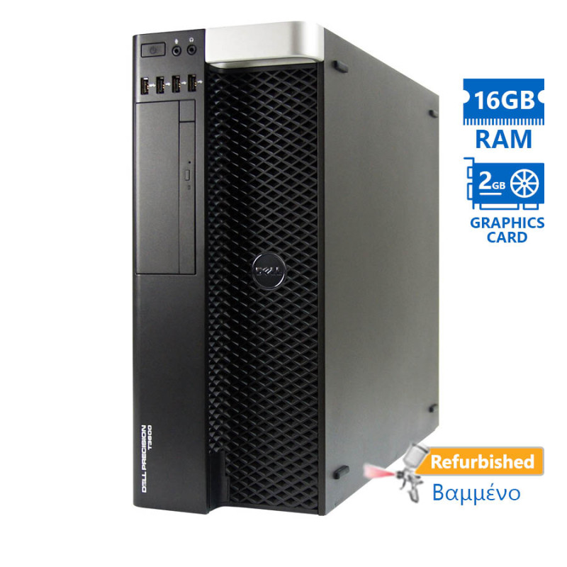 Dell Precision T3600 Tower Xeon E5-1650/16GB DDR3/1TB/Nvidia 2GB/DVD