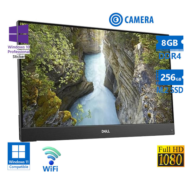 Refurbished Dell OptiPlex 7470 WiFi AIO με Monitor 23” (FHD/i5-9500/8GB/256GB)