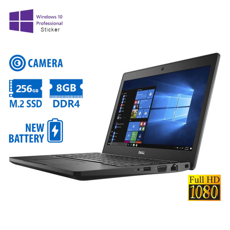 Refurbished Laptop Dell Latitude 5280 12.5" (i5-7200U/FHD/8GB/256GB)