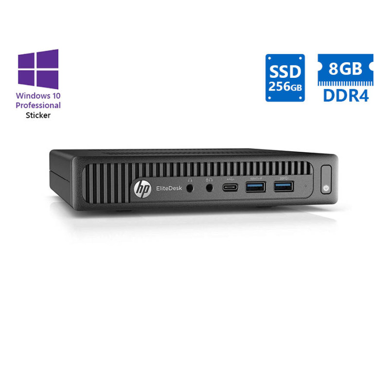 HP EliteDesk 800G2 mini pc Refurbished (i7-6700T/8GB DDR4/256GB SSD)