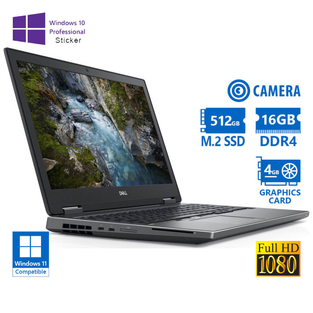Refurbished Laptop Dell Precision 7530 15.6 (i7-8850H/16GB/512GB/Nvidia 4GB) Refurbished Laptop Dell Precision 7530 15.6 (i7-8850H/16GB/512GB/Nvidia 4GB)