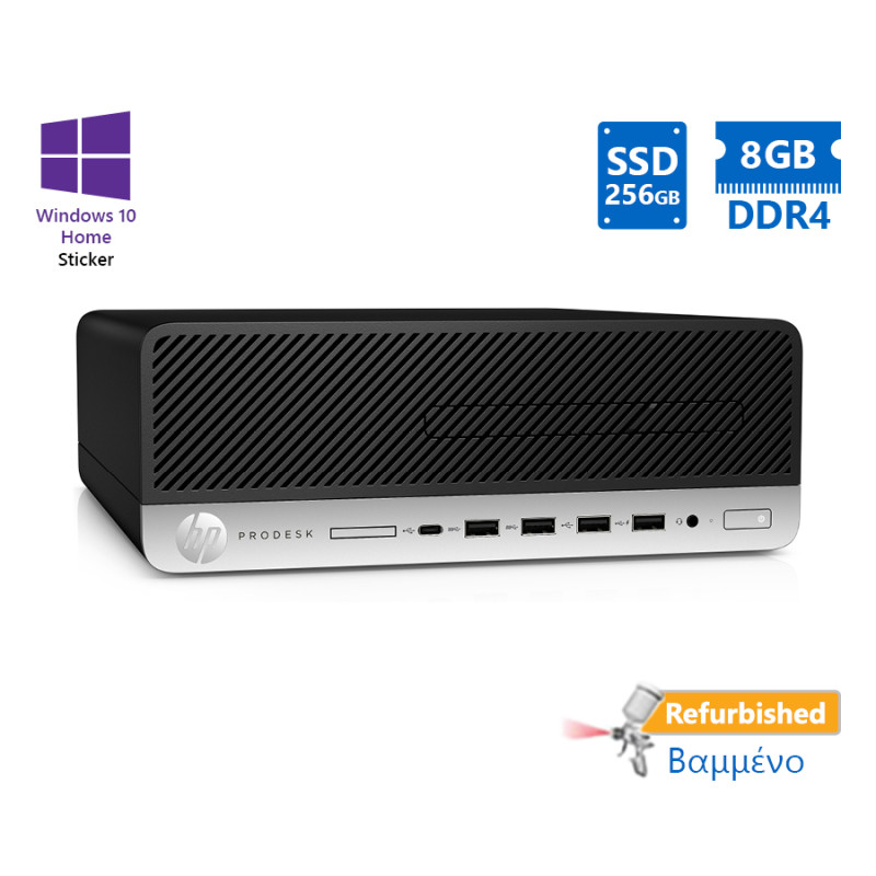 HP 600G3 SFF i5-6500/8GB DDR4/256GB SSD/No ODD Grade A Refurbished PC