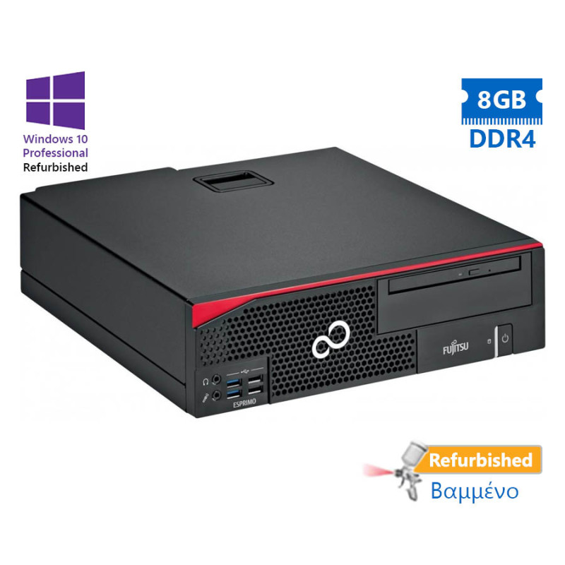 Fujitsu D556 SFF i5-6400/8GB DDR4/500GB/DVD/Grade A Refurbished PC