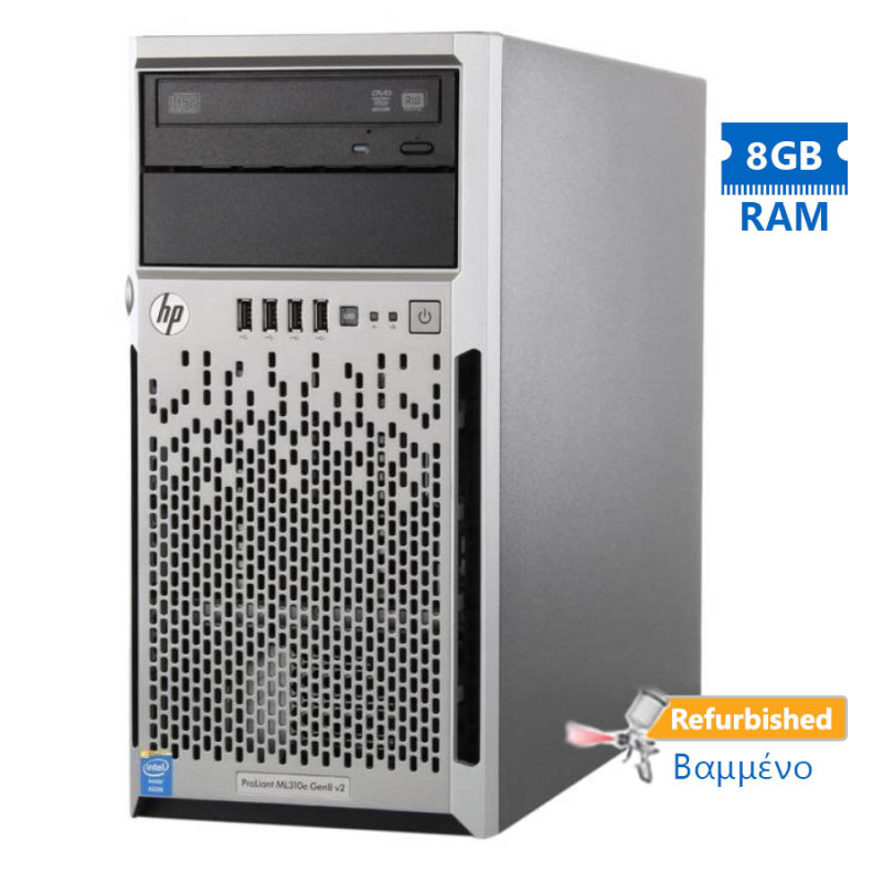 HP Proliant ML310e Gen8v2 Server Tower G3240 8GB DDR3