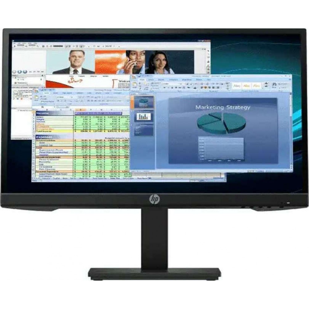 Οθόνη HP P22 G4 IPS Monitor 21.5" FHD 1920x1080 με Χρόνο Απόκρισης 5ms GTG Grade A Refurbished