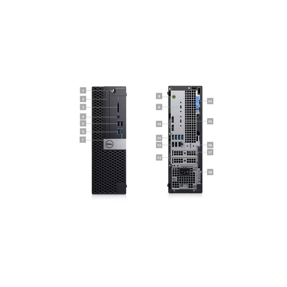 Refurbished PC DELL Optiplex 5070 sff (i5 9400/16GB/256GB/Win 11/GA+) Refurbished PC DELL Optiplex 5070 sff (i5 9400/16GB/256GB/Win 11/GA+)