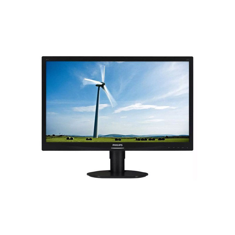 Οθόνη Υπολογιστή Philips 241S4 24" LED Monitor 1920x1080 VGA DVI Black Monitor Refurbished grade A