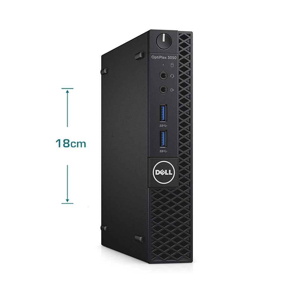 DELL Optiplex 3050 Micro(tiny) i5-7500T 8GB RAM SSD 256GB Windows 10 Pro Refurbished Grade A+