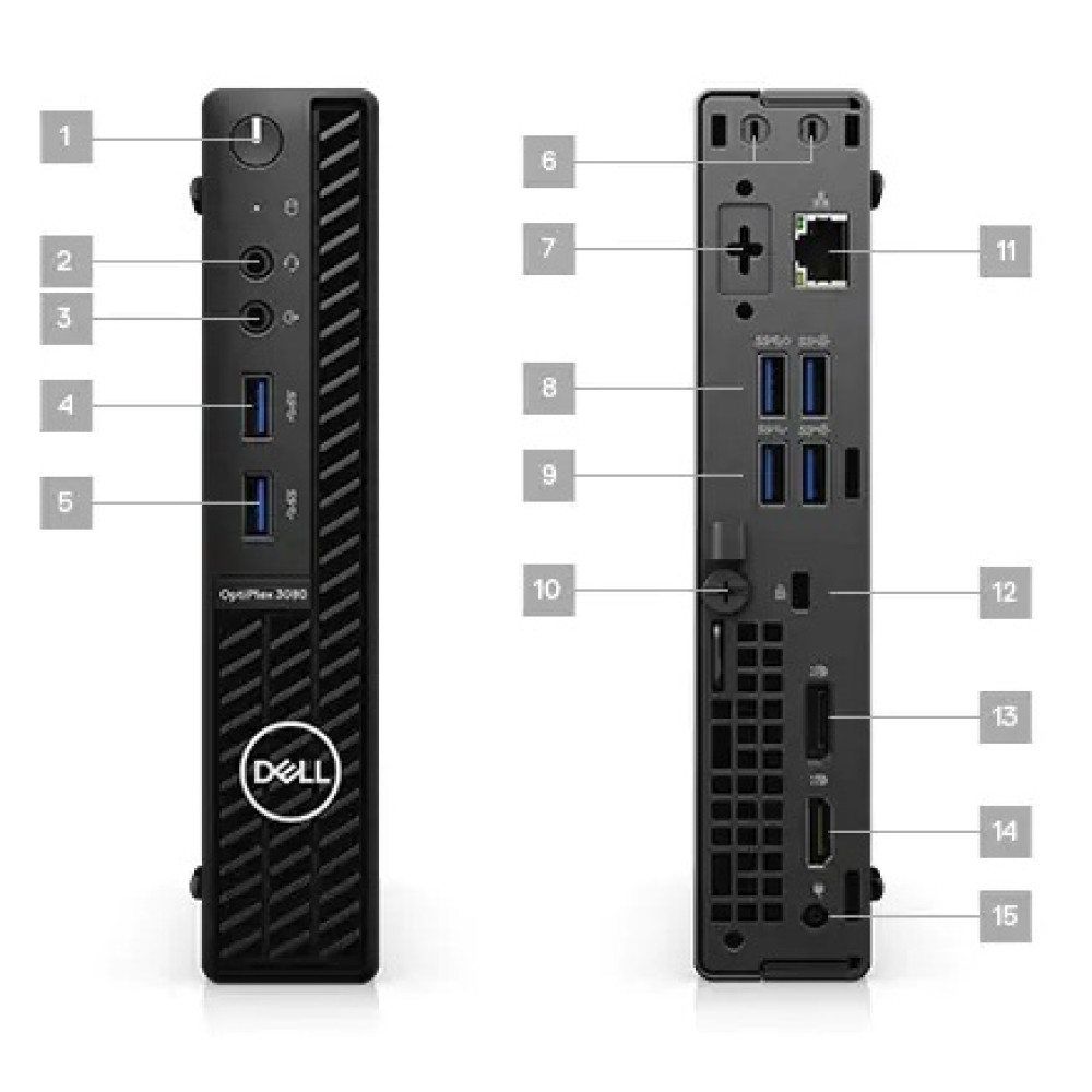 Refurished PC DELL Optiplex 3080 micro refurbished (intel core i5 10500T/16GB/256GB ssd/Windows 11 Pro/GA+) Refurished PC DELL Optiplex 3080 micro refurbished (intel core i5 10500T/16GB/256GB ssd/Windows 11 Pro/GA+)