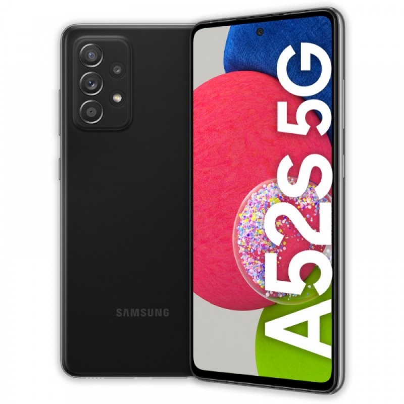 Samsung Galaxy A52s 6.5'' 5G 128GB/6GB Black Quad Camera 64MP | 120Hz