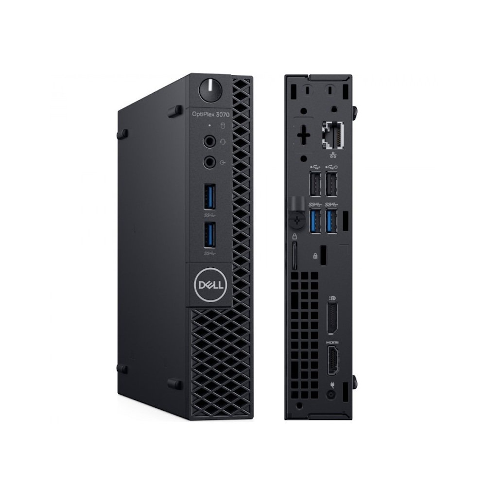 DELL Optiplex 3070 Micro Refurbished Grade A+(I5 8500T/8GB/256GB SSD/W11 Pro)