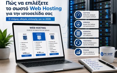 Πώς να επιλέξετε το σωστό Web Hosting για την ιστοσελίδα σας το 2026