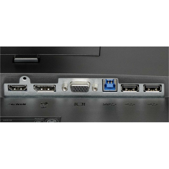 Dell P2419H IPS Refurbished Grade A Monitor 24" FHD - DisplayPort, HDMI, VGA, USB 3.0
