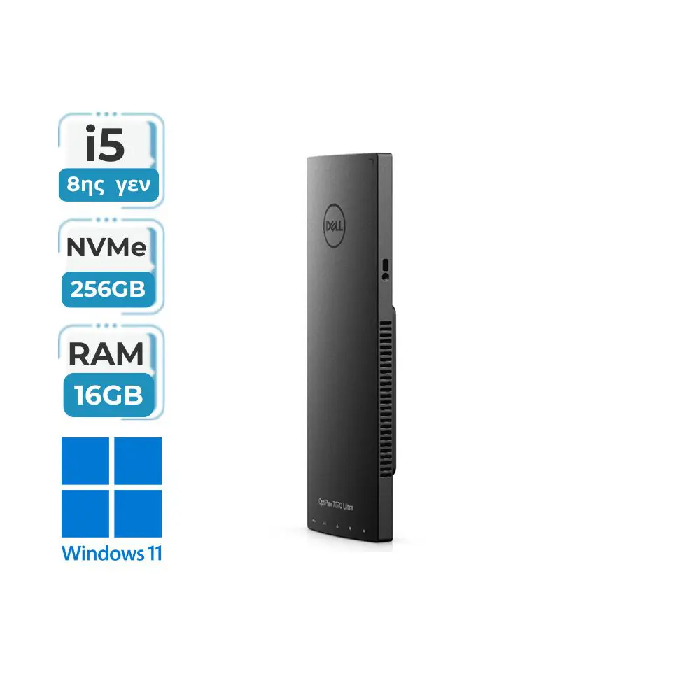 Windowsデスクトップ Dell OptiPlex 7070 Ultra Core i5 i5 OptiPlex 7070 Ultra Dell Desktop Solution, Screen Size