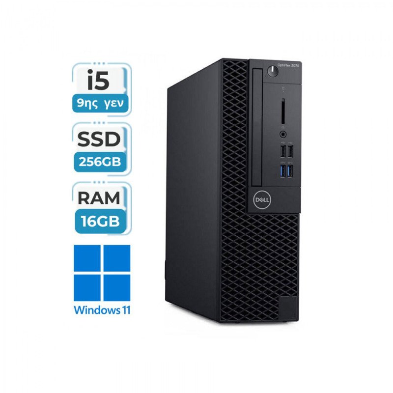 Dell Optiplex 3070 SFF (Core i5-9400/16GB/256GB/w11)