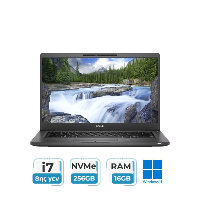 Εκθεσιακό laptop Dell Latitude 7300 Touch (i7 8665u/16gb/256gb nvme/W11/Grade A+)