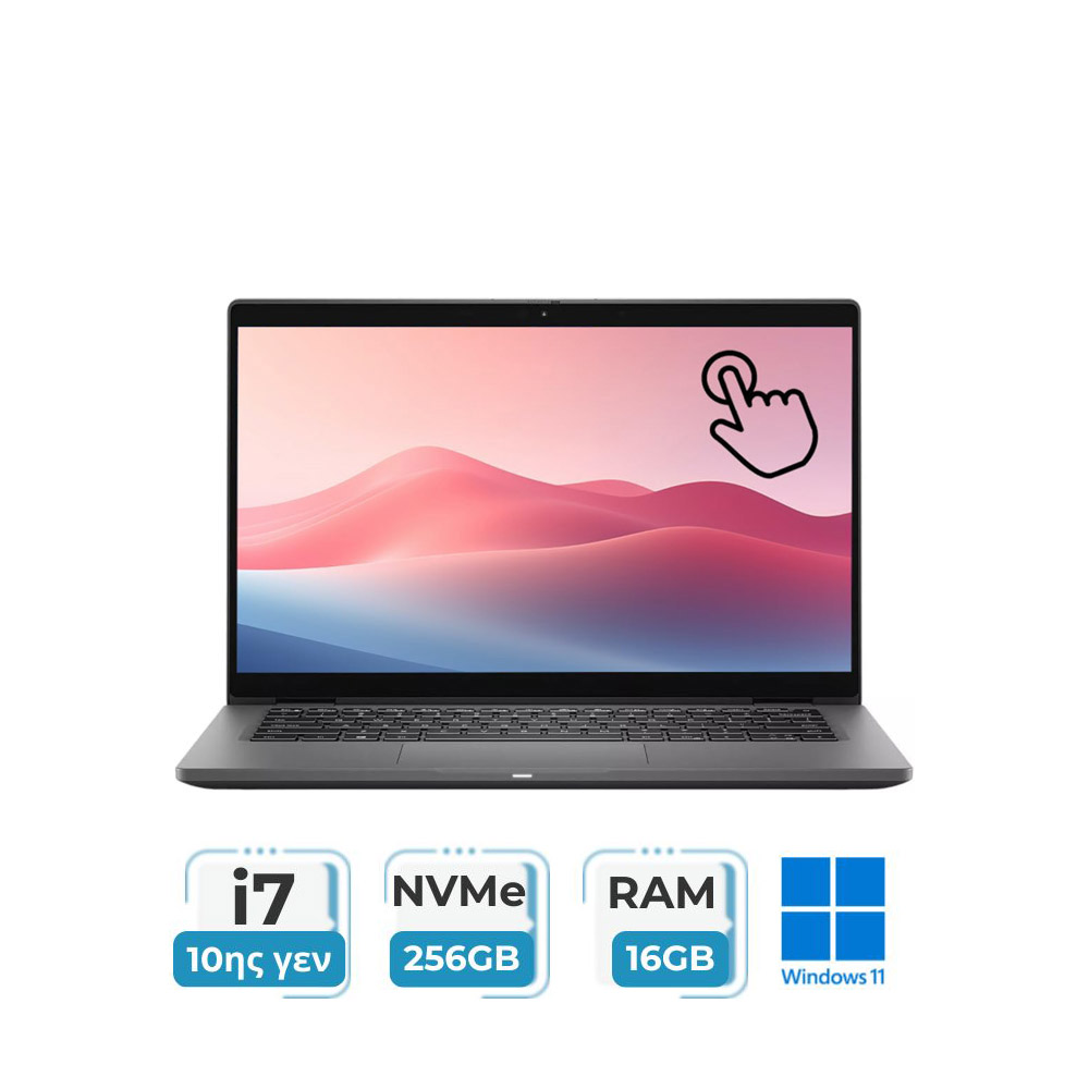 Εκθεσιακό laptop Dell Latitude 7310 Touch (i7 10610u/16gb/256gb/W11/Grade A+)