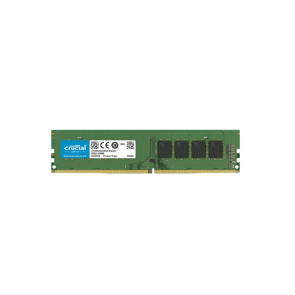 Desktop Ram 16GB CRUCIAL PC4-19200 DDR4-2400 2Rx8 CL17 UDIMM 1.2V CT16G4DFD824A