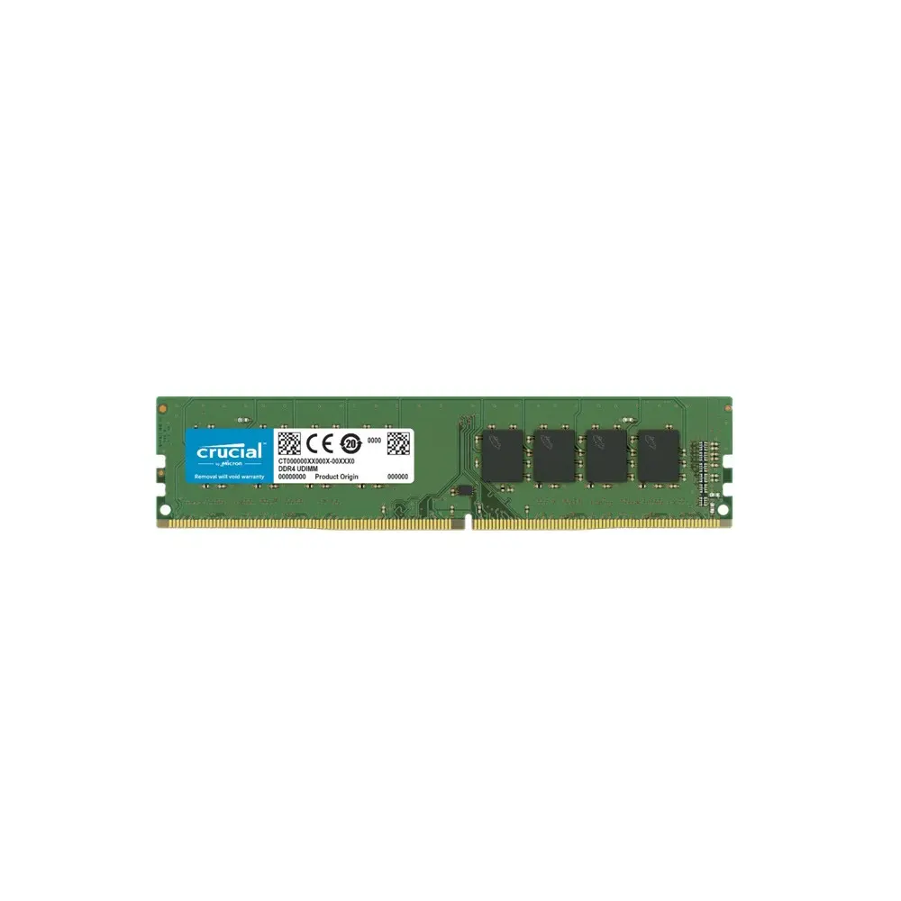 Desktop Ram 16GB CRUCIAL PC4-19200 DDR4-2400 2Rx8 CL17 UDIMM 1.2V