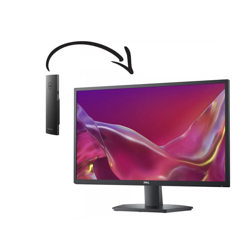All in One DELL SE2725H VA Monitor 27'' (FHD/8ms/75Hz/καινούργια) +Dell ultra 7070 ultra 